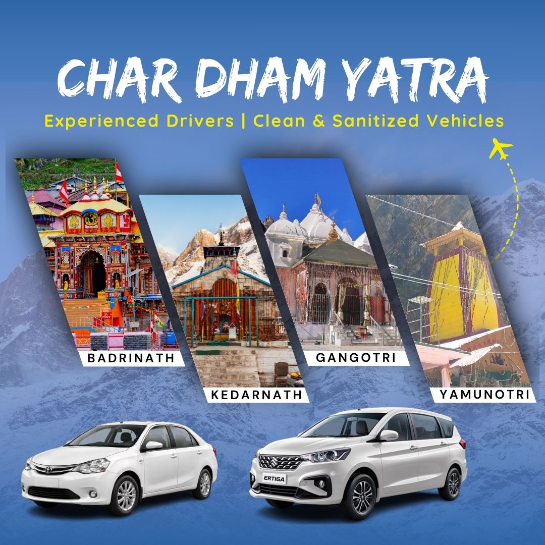 Jaipur to Char Dham Yatra Taxi